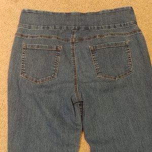 Chadwicks Pull On 5 Pocket Jeans Womens 